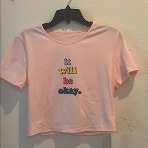 Brand new cropped t-shirt